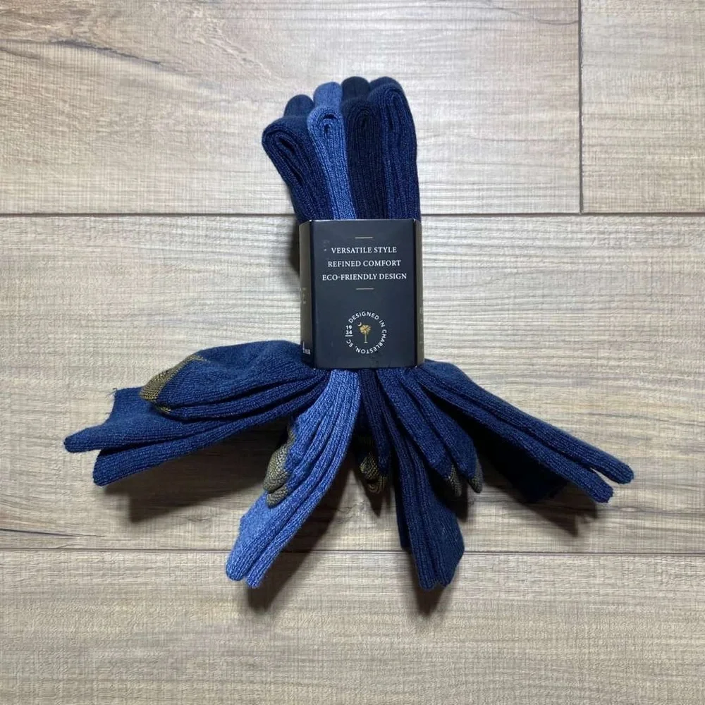 Wentworth‎ Goldtoe Mens Repreve Crew Socks 4-Pack Shoe Size 6 - 12 1/2